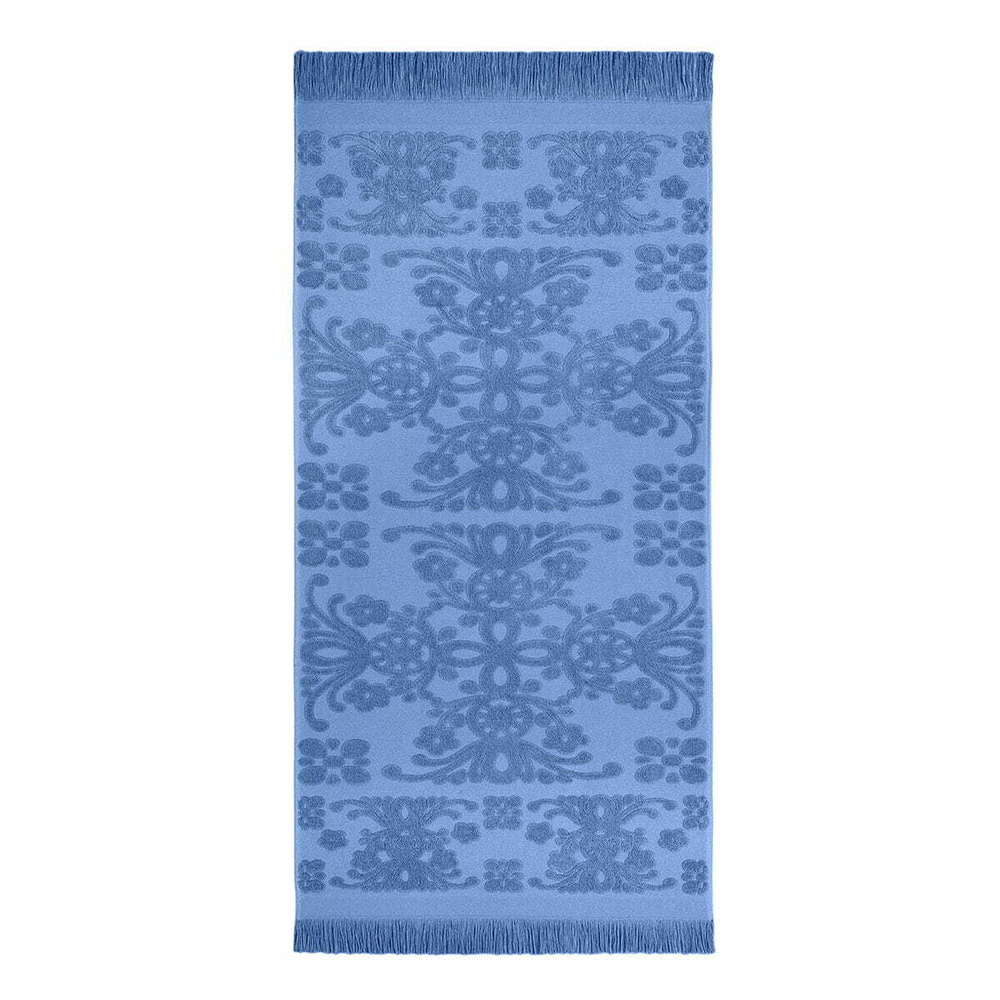 Полотенце 50х90 Arya home Isabel Soft голубое