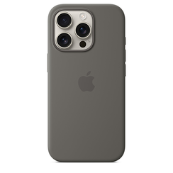 Чехол Apple iPhone 16 Pro Silicone Case with MagSafe Stone Gray MYYL3