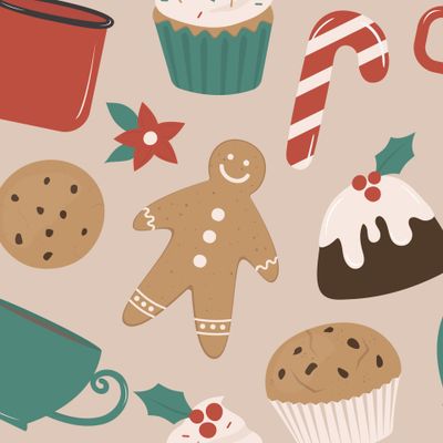 Новогодняя выпечка