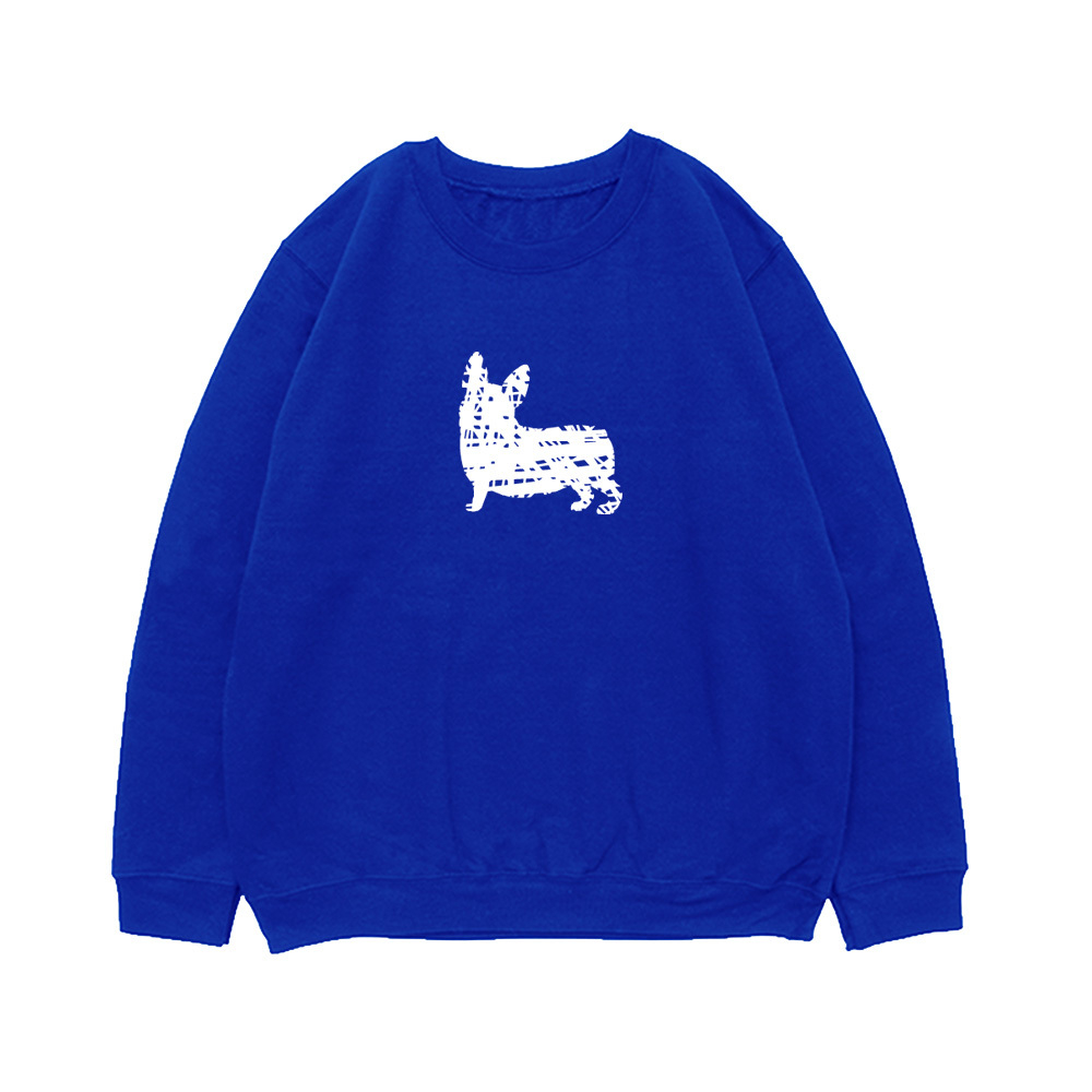 Свитшот "Корги - набросок"