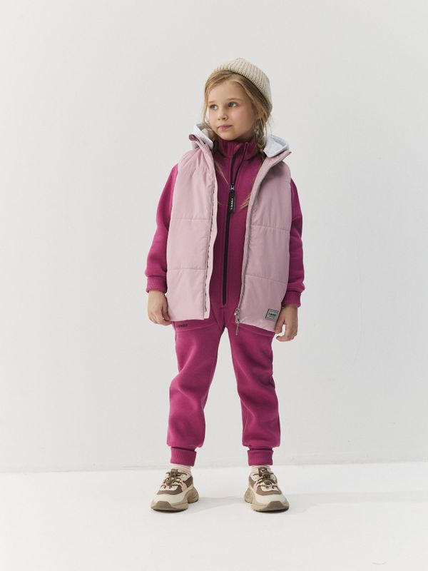 Жилет на молнии с капюшоном 