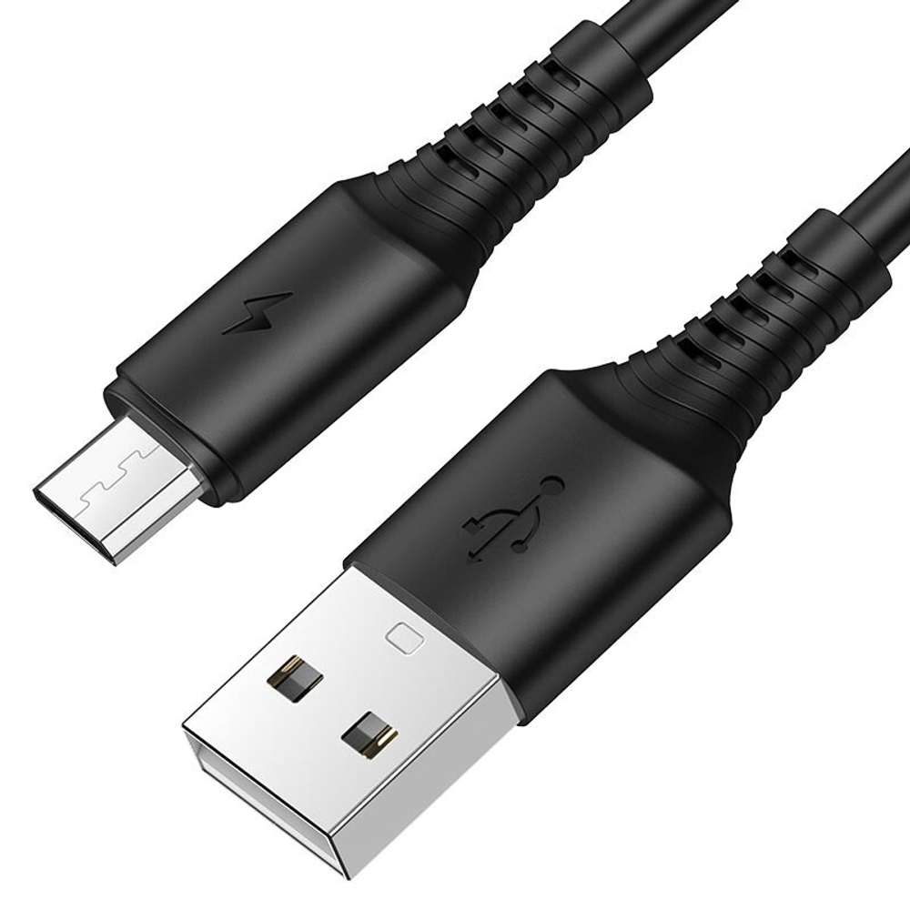 Кабель USB - Micro BOROFONE BX47 (черный) 1м