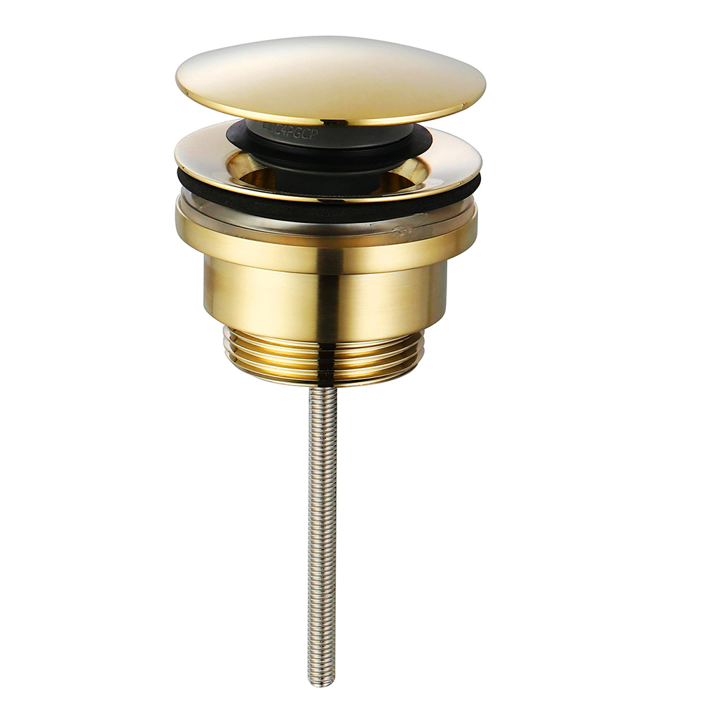 AQM7003GG Донный клапан, Glossy gold