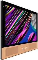 Видеодомофон  Slinex Sonik 7 (Black+Pink Gold)