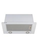 Кухонная вытяжка MACBI встраиваемая MT60-3 1100м3/ч WHITE/Белая, панель: металл