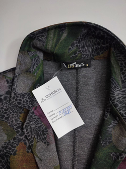 Пиджак Isa Beffe с принтом 44 размер