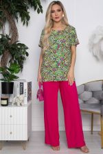 Костюм Шейла (фуксия/зеленый) К10406 LT Collection