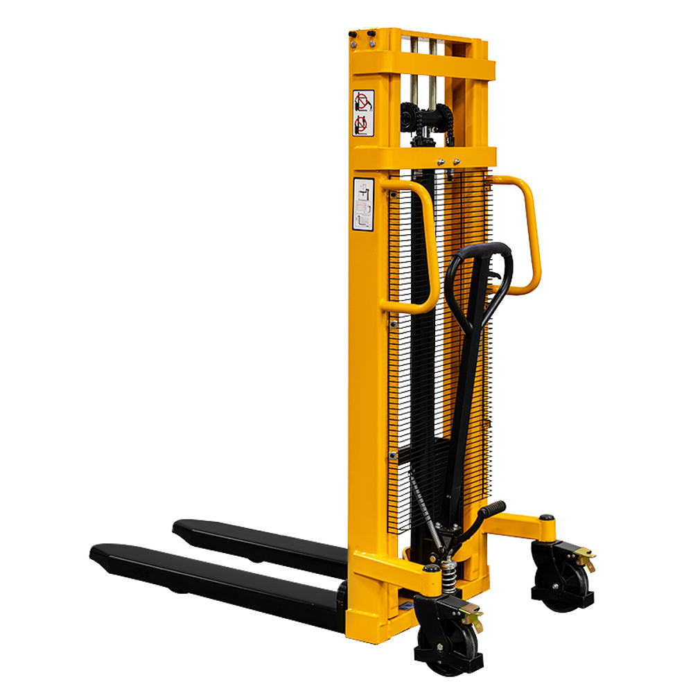 Ручной гидравлический штабелер SDJ 1525 (г/п 1.5 т, 2.5 м, фиксированные вилы) SMART