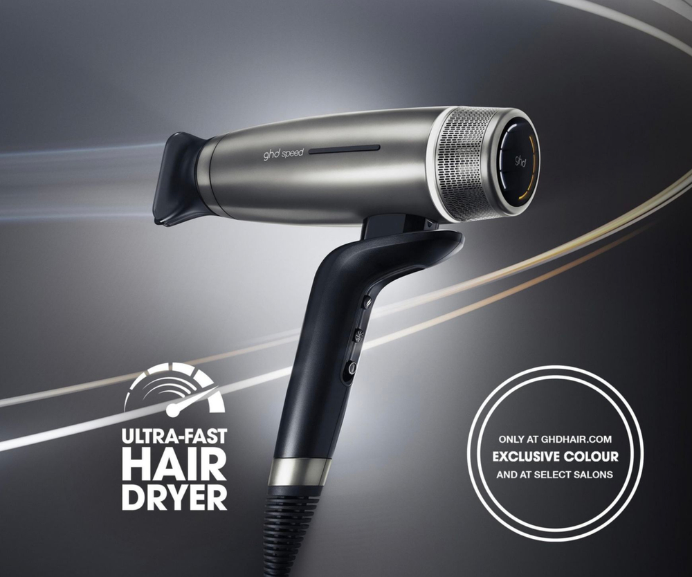 Ghd Фен для волос SPEED IONIC Silver White