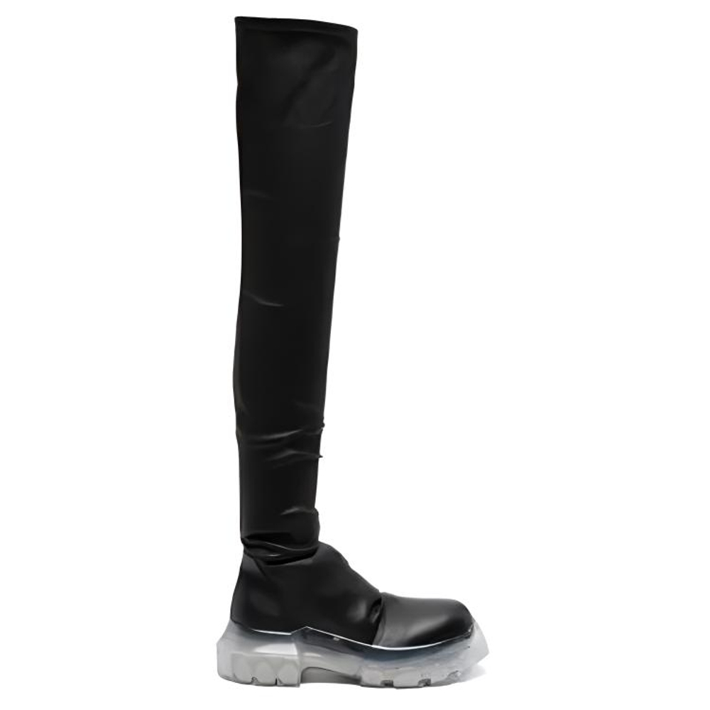 RICK OWENS Luxor Bozo Thigh-high Boots