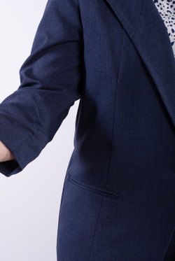 Жакет женский 3288АПА, темно-синий #38ТС043288АП