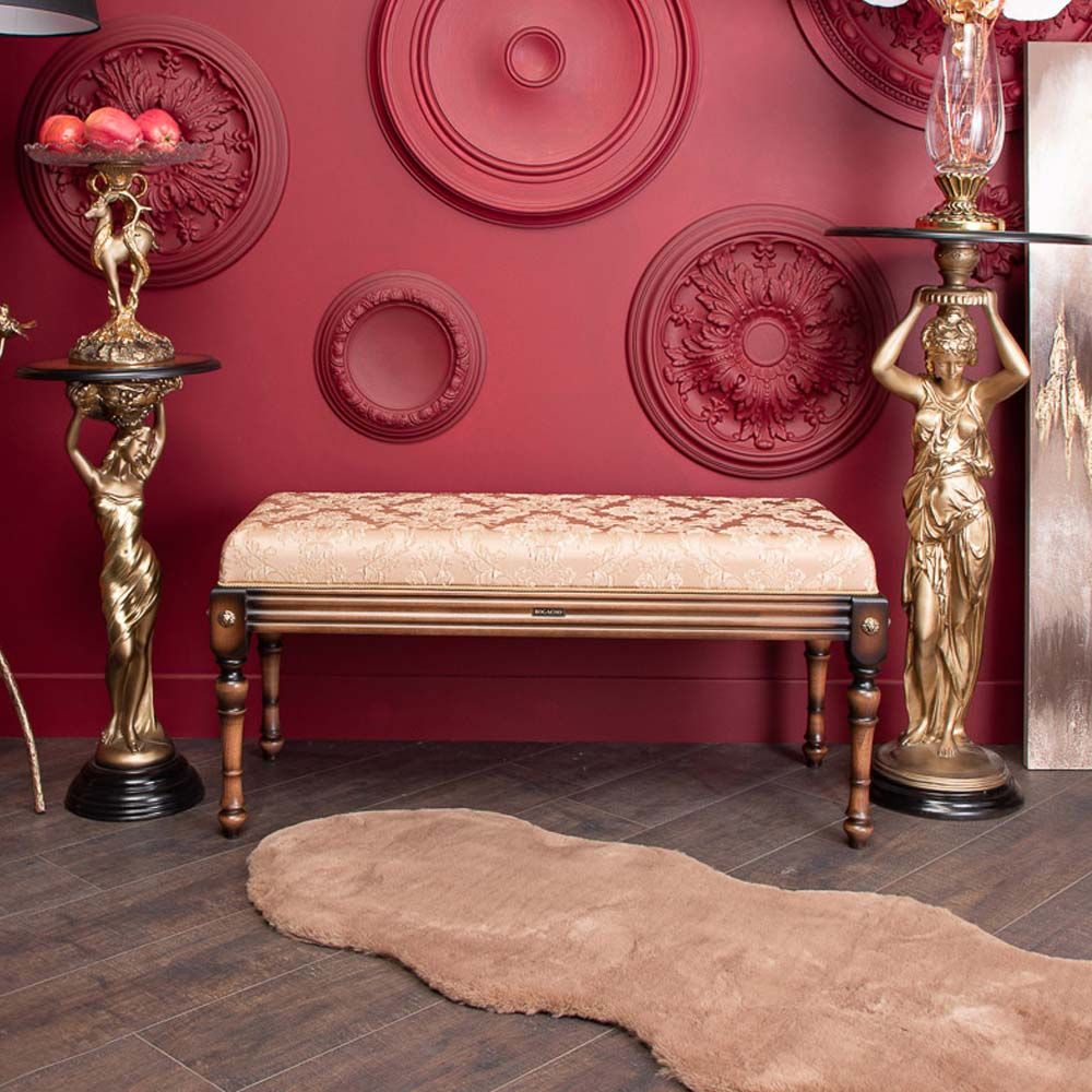 Банкетка Классика 2 Орех(Д) Каледония Мокка