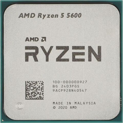Процессор AMD Ryzen 5 5600, AM4,  OEM [100-000000927]
