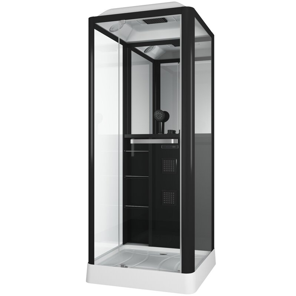 Душевая кабина Grossman Alba GR221(L) (90x90x225) дверь распашная,3 места