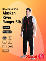 Флисовый комбинезон Alaskan River Ranger Bib черный р-р L