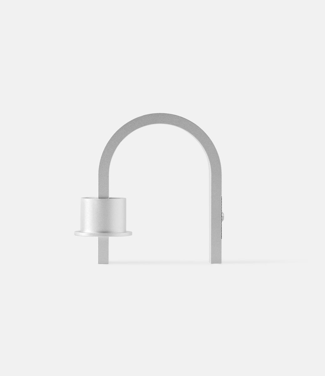 Andhand Hoop tape dispenser Silver Lustre — держатель для скотча из аллюминия