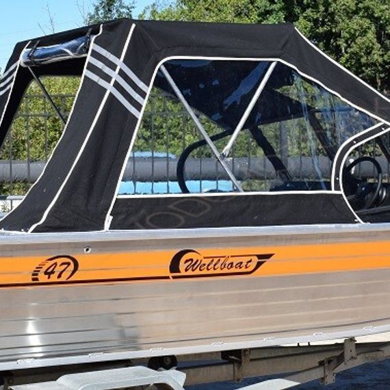 Алюминиевая лодка Wellboat 47 DC