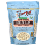 Bob's Red Mill, Органические овсяные хлопья быстрого приготовления, цельнозерновые, 454 г (16 унций)