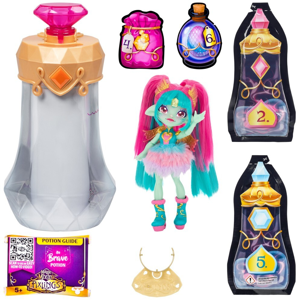Magic Mixies Pixlings - Кукла-дракон Эмбер (бирюзовый) PIX14877 / артикул   PIX14877  / GTIN 630996148778