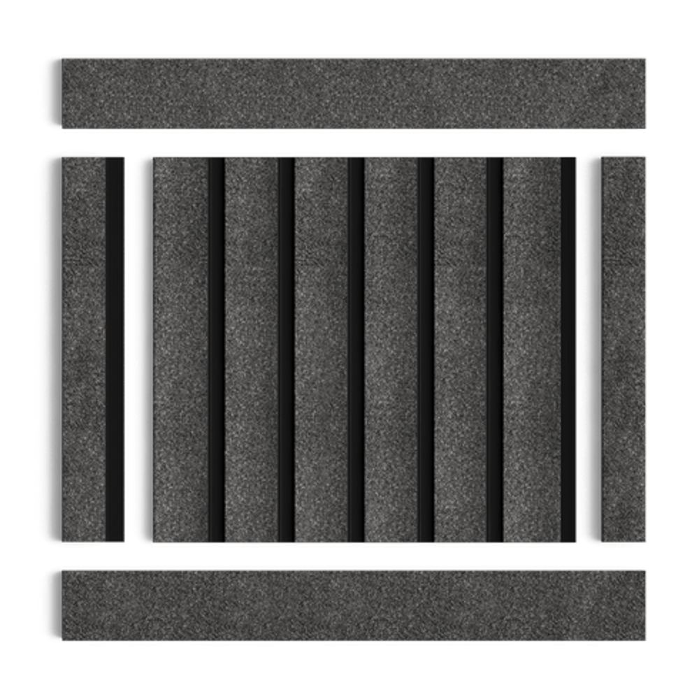 Стеновая панель HiWood декорированная, 270x12 см