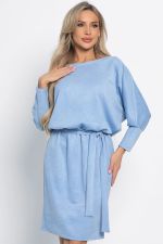 Платье Неслучайная встреча (пыльно-голубое) П15094-19М LT Collection