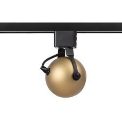 Трековый светильник однофазный ЭРА TR35-GU10 MG под лампу GU10 матовое золото | Однофазные светильники под лампу