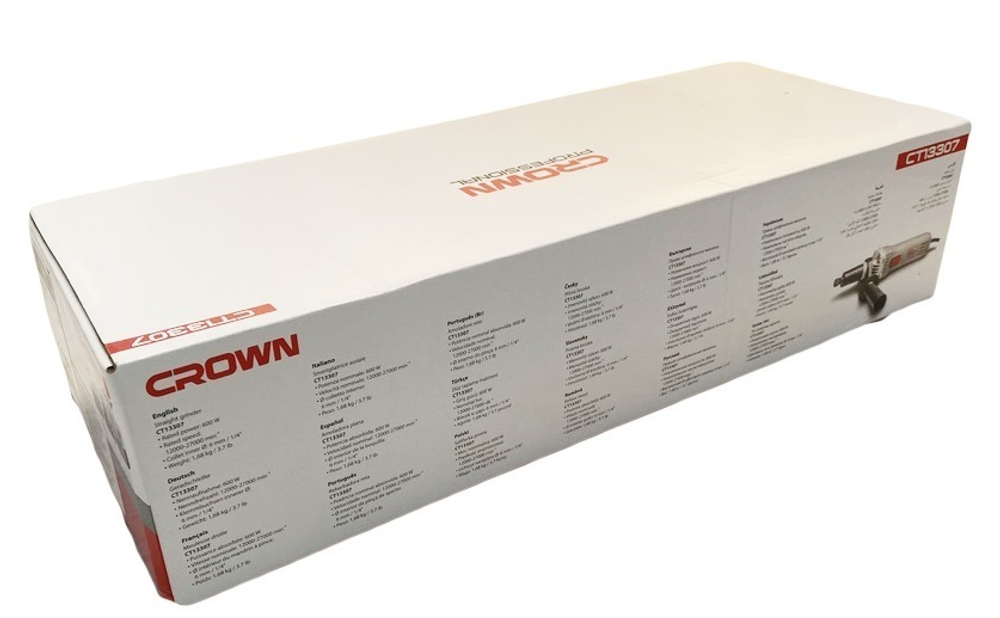 Машина прямошлифовальная CROWN CT13307