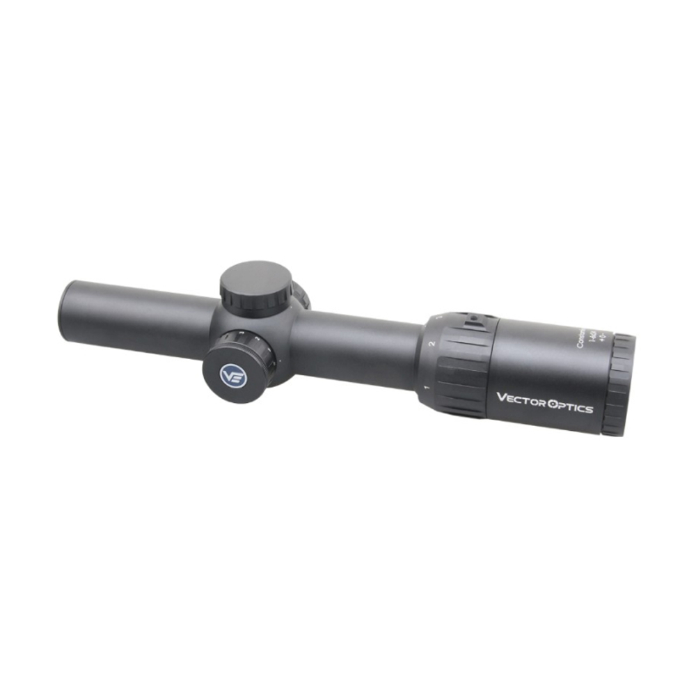 Прицел Vector Optics Constantine 1-6x24, ( Сетка Fiber Center Dot / с подсветкой )
