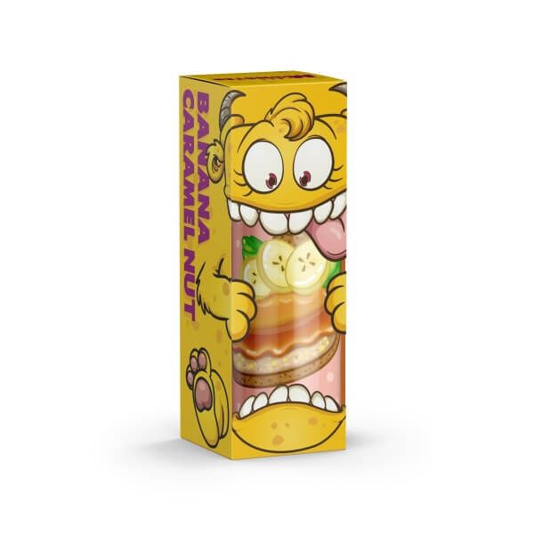 Купить Жидкость Monster Cake - Banana-Caramel Nut 120 мл