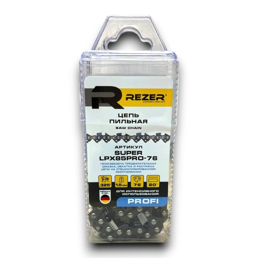 Цепь "Rezer" 76зв 0.325 1.5 (SUPER LPX85PRO-76)