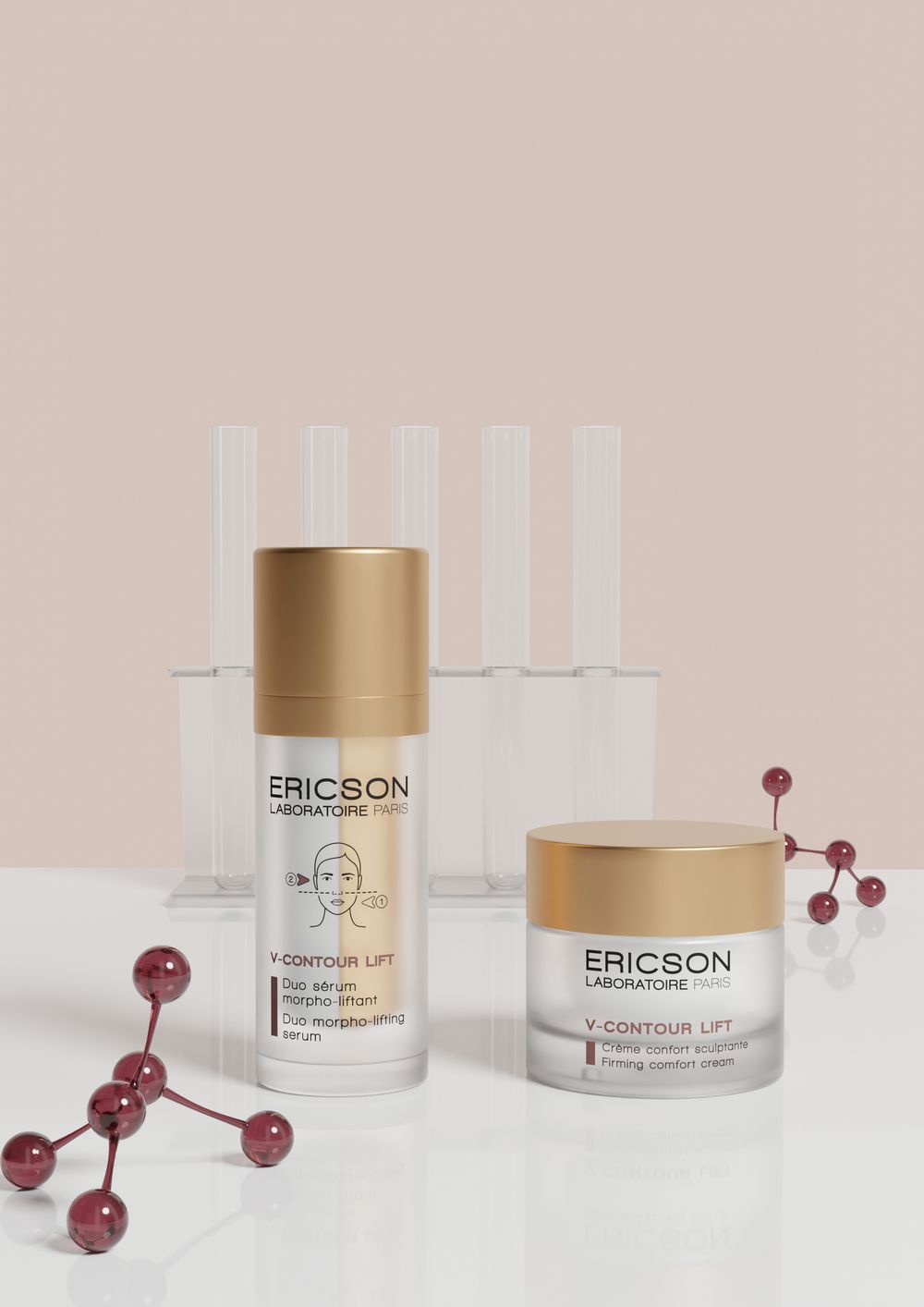 Ericson Laboratoire Дуо-сыворотка морфолифтинг DUO MORPHO-LIFTING SERUM, Флакон с 2 дозаторами 30 мл (2 х 15 мл)