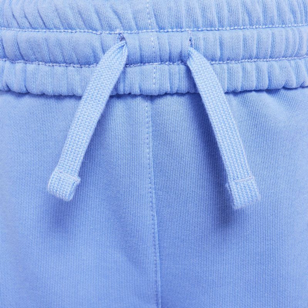 Штаны для девочки теннисные Nike Kids Sportswear Club Fleece Loose - небесный