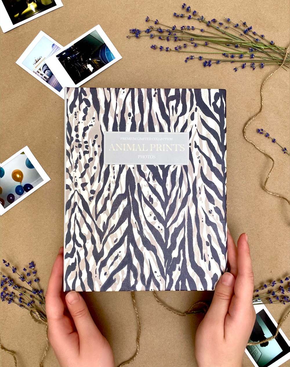 Фотоальбом на 200 фото 10х15 см, пластик. листы animal print Шкурки 1