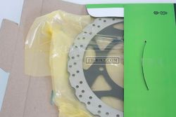 41080-0670-11H. DISC,FR,BLACK. Kawasaki