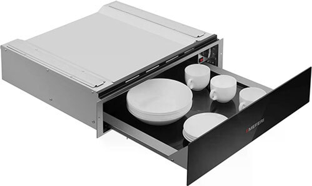 Встраиваемый шкаф для подогревания посуды Meferi MWD601BK COMFORT
