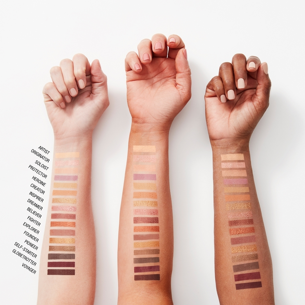 MAYBELLINE NEW YORK Nudes Of New York - палитра теней для век, 18 g