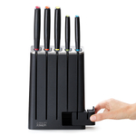 Набор из 5 ножей в подставке elevate slimblock, 5 шт.