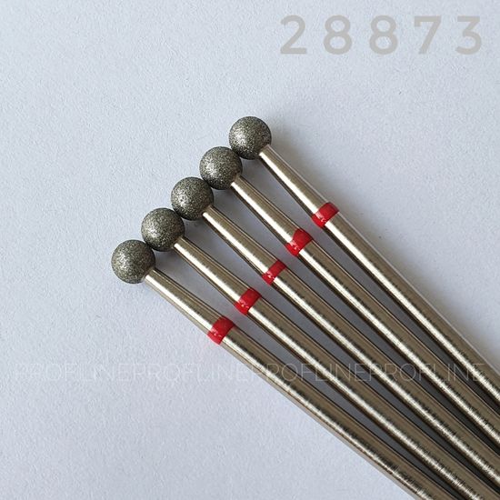 Алмазная насадка Шарик 040, красная насечка, Минск