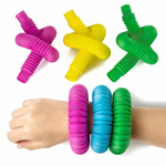 Игрушка антистресс трубки поп ит/Антистрес трубочки/Pop tubes/