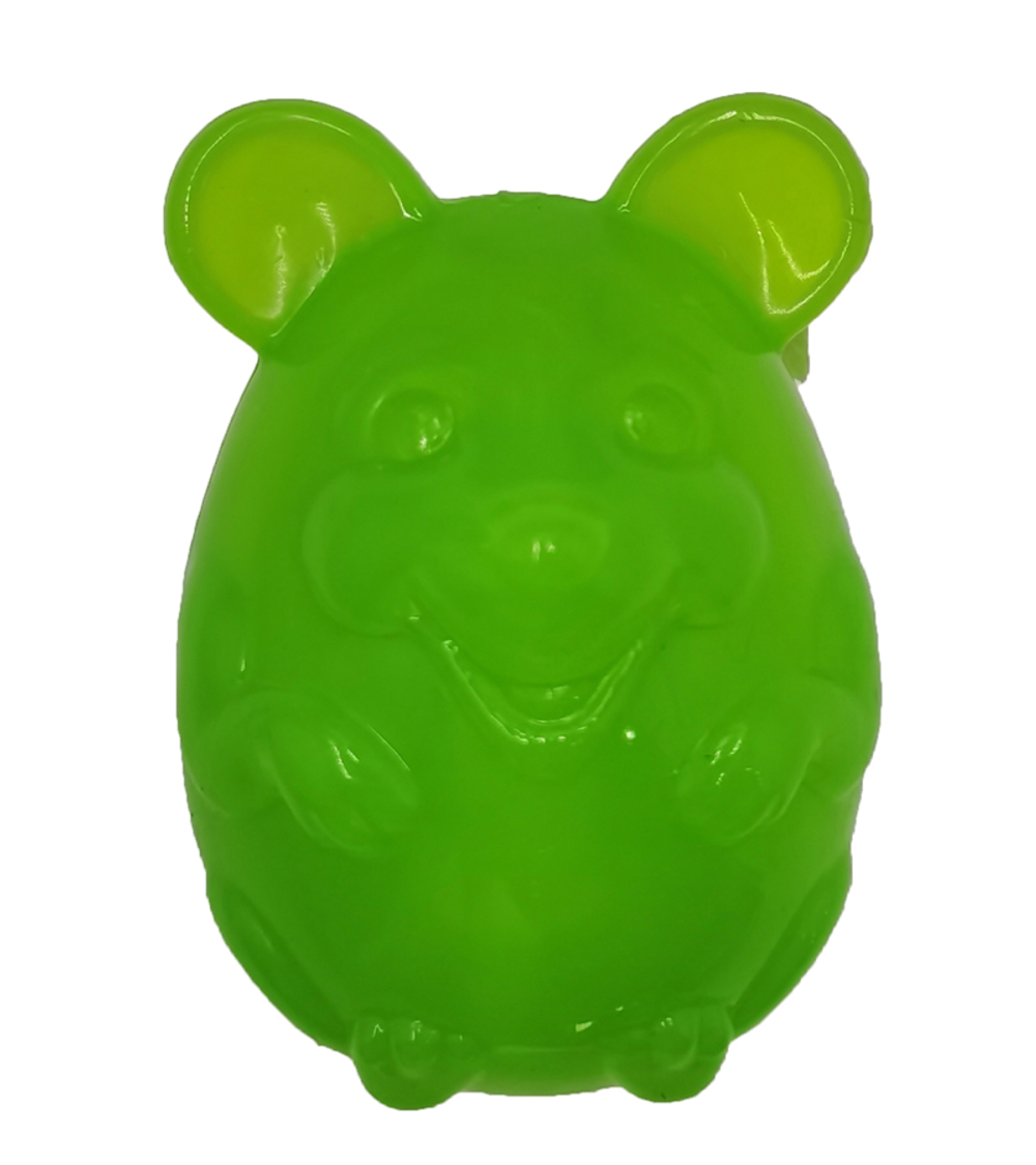Petpark игрушка для собак Ежик с пищалкой 8см зеленый