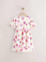 Платье для девочки Next AH9-586, Молочный