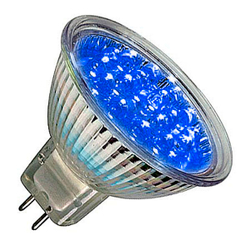 Лампа светодиодная 1.2W R50 GU5.3 - цвет в ассортименте