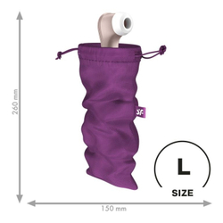 Мешочек для хранения вибромассажера Satisfyer Treasure Bag L (violet)