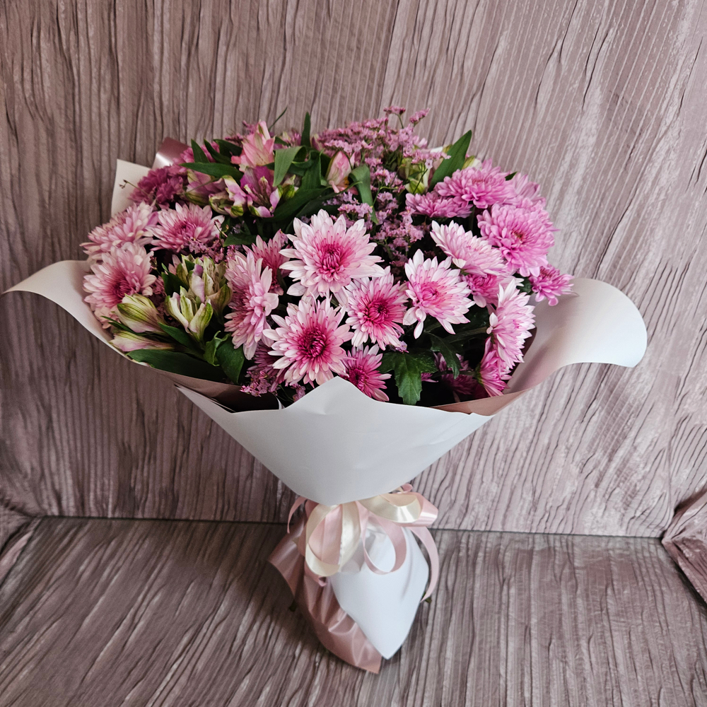 Букет "розовое золото"