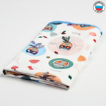 1498061 Клеёнка с ПВХ-покрытием «Совушки», 50х70 см, цвета МИКС