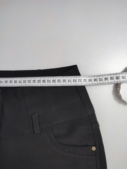 Брюки Изящная-роза черные 38 размер