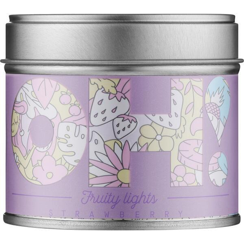 OH!TOMI Fruity Lights Strawberry Candle 185 g