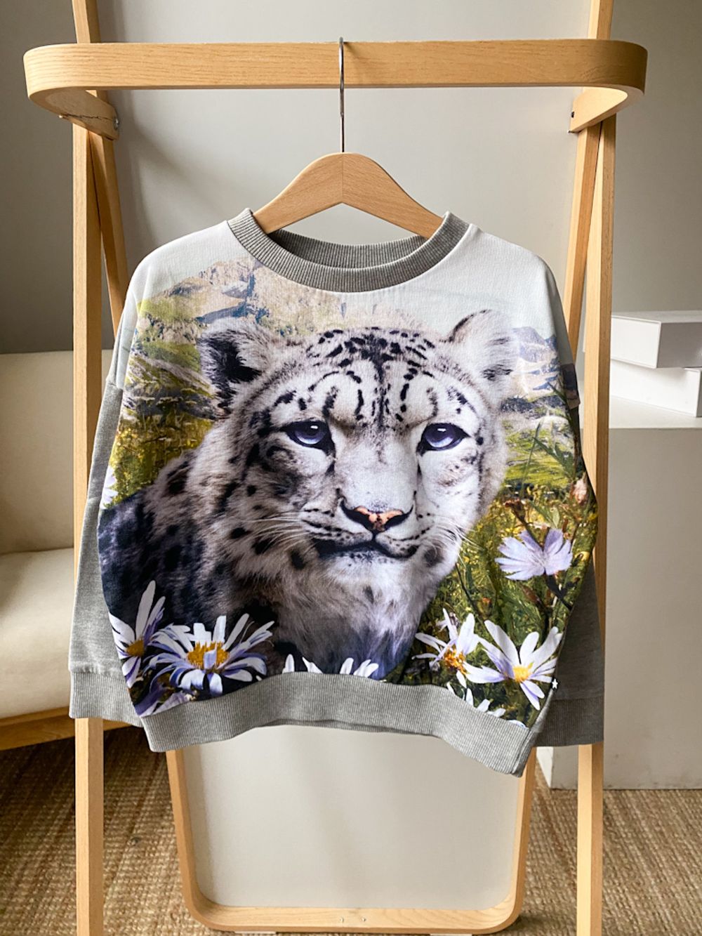 Новый хлопковый свитшот Molo, 116