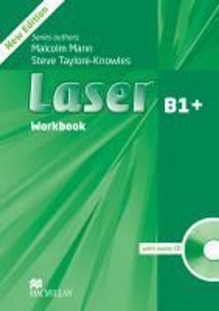 Laser 3ed B1+ Workbook without key &amp; CD Pack