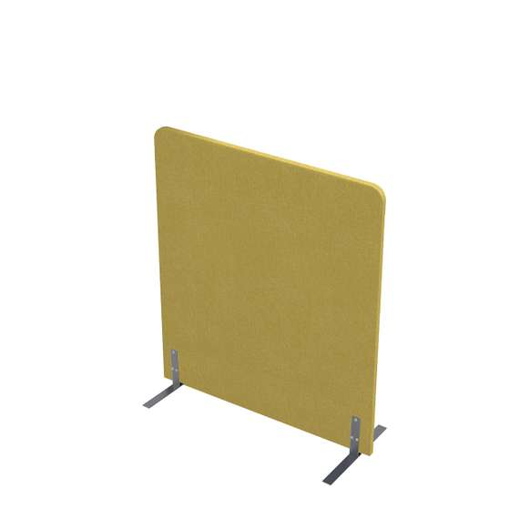 011.МПО.1012 Акустическая мобильная перегородка на стационарных опорах (1000*450*1200)